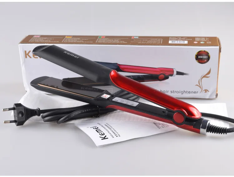 professional hair straightener ceramic flat irons straightening iron pranchas de cabelo curling corn styling tools curler 6