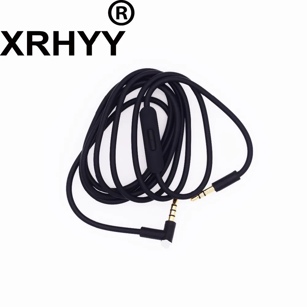 Xrhyyblack Di Ricambio Audio Cavo Del Cavo Del Legare Con In-Linea Del Microfono Per Beats Solo/Hd/Studio/Pro /Detox/Wireless/Mixr Cuffie