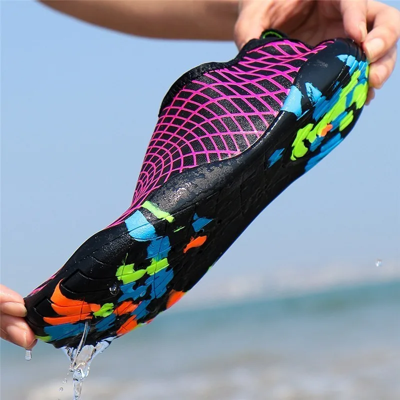 Летние кроссовки унисекс; обувь для плавания; водные виды спорта; пляжные шлепанцы для серфинга; Легкая спортивная обувь для мужчин и женщин