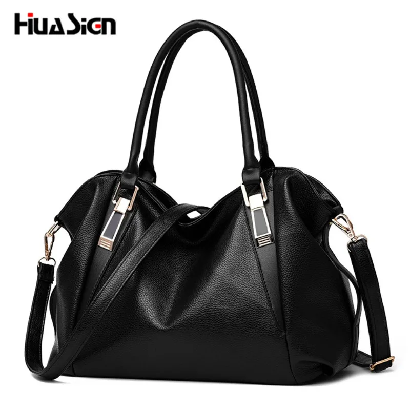 

Huasign Designer Women Handbag Female PU Leather Bags Handbags Ladies Portable Shoulder Bag Office Ladies Hobos Bag Totes
