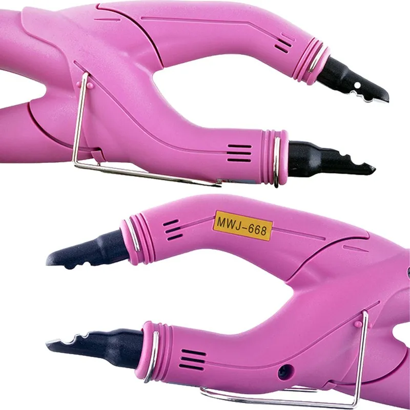 Loof 668 Style Fusion Hair Extension Tools Hair Connector Iron for U Nail Flat Tip Hair Control Temperature
