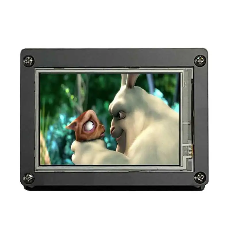 3.5 Resistive Touch Screen LCD with IPS Display and Optional Acrylic Case
