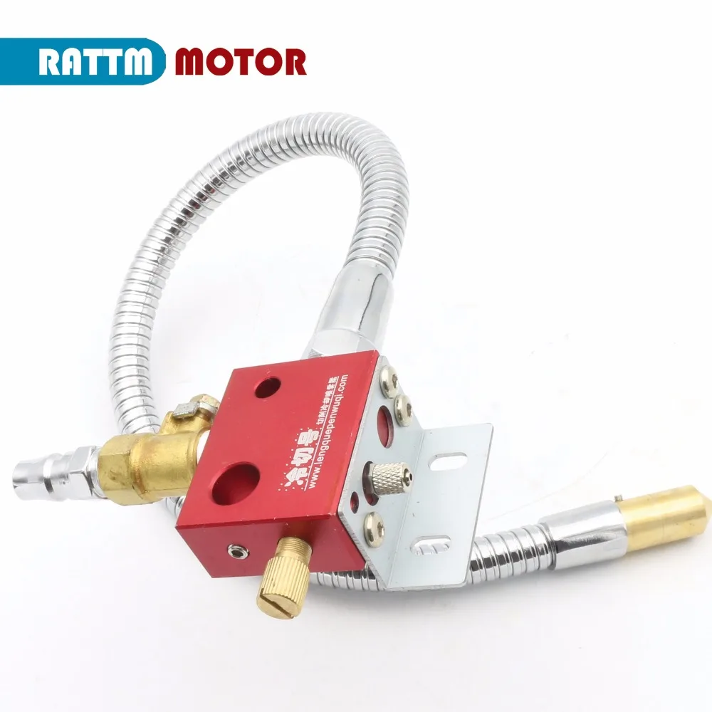 

EU Delivery! Mist Coolant Lubrication Spray System Metal hose Metal cooling water pipe not leak for CNC Lathe Milling Machine