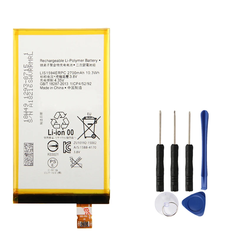 Оригинальные Замена Батарея LIS1594ERPC для sony Z5 компактный Z5C Z5 мини E5823 Оригинальная батарея для телефона 2700 mAh