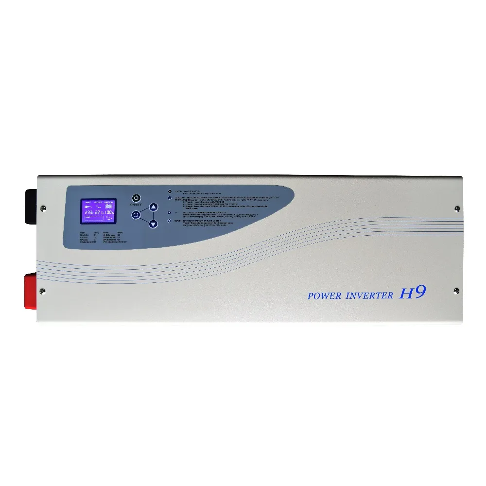 MAYLAR 24V 6000W AC 100V-240V мощность частоты чистая синусоида решетки инвертор с зарядным