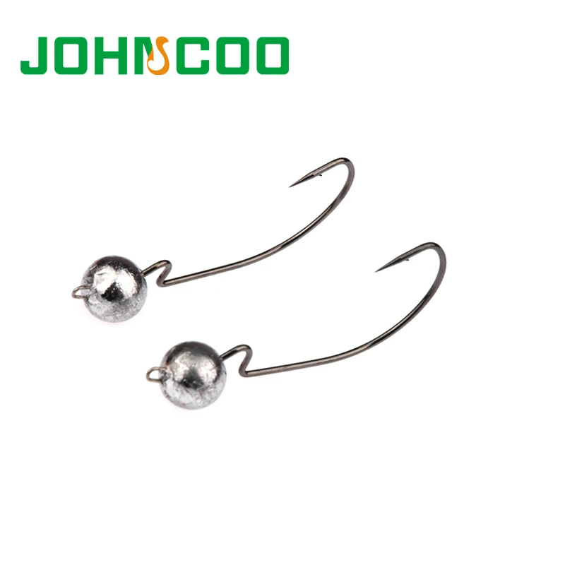 

New 5pcs 3.5g 7g 10g Exposed Lead Jig Head Hooks Fishing Bait Soft Worm Soft Bait Metal Jig Sharp Jig Hook Mustad Hook