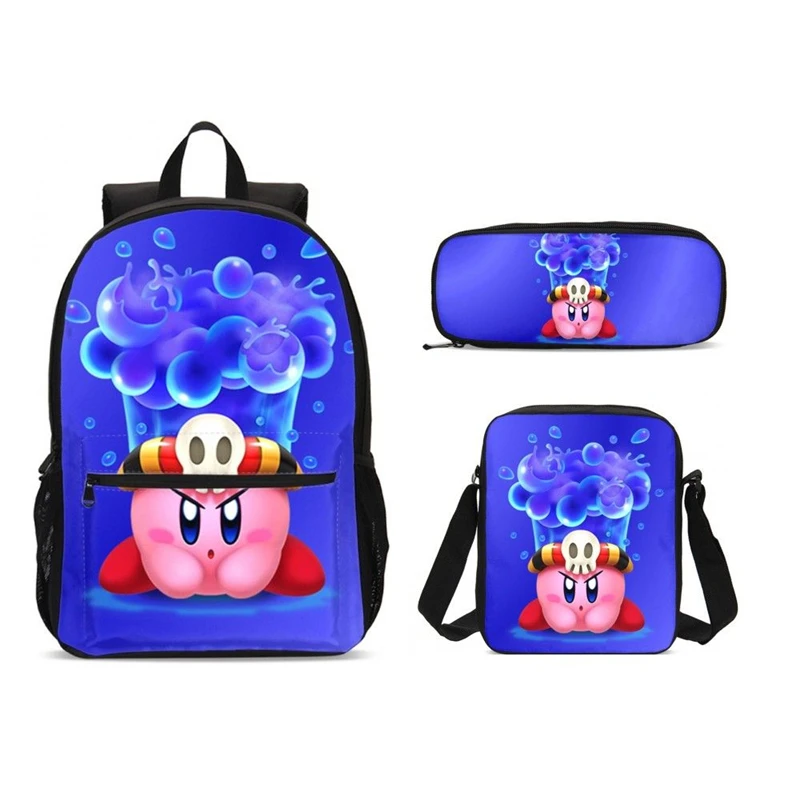 Школьные ранцы Kirby 3 шт./компл. школьные рюкзаки для девочек подростков портфели
