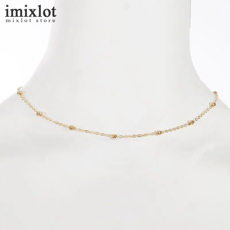 Ball Chain Necklace Women Jewelry 