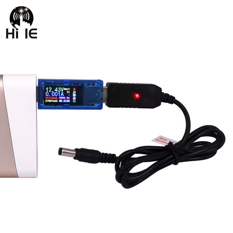 

QC2.0 QC3.0 USB Boost Converter DC 5V to 9V 12V USB Step-up Converter Cable line Connecter USB Mobile Power QC Fast Charge