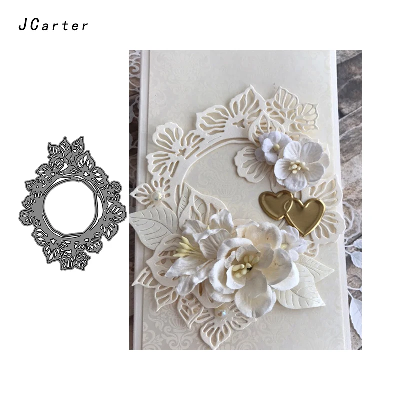 

JC Metal Cutting Dies for Scrapbooking Dies Cut Craft Stencil Frame Background Handmade Cards Making Model Template Decoration
