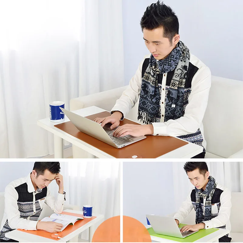 

Winter Warmer Office Table Computer Mouse Pad PU Waterproof Desk Keyboard Mat Game Electric Heating Pads US Plug HSJ-19