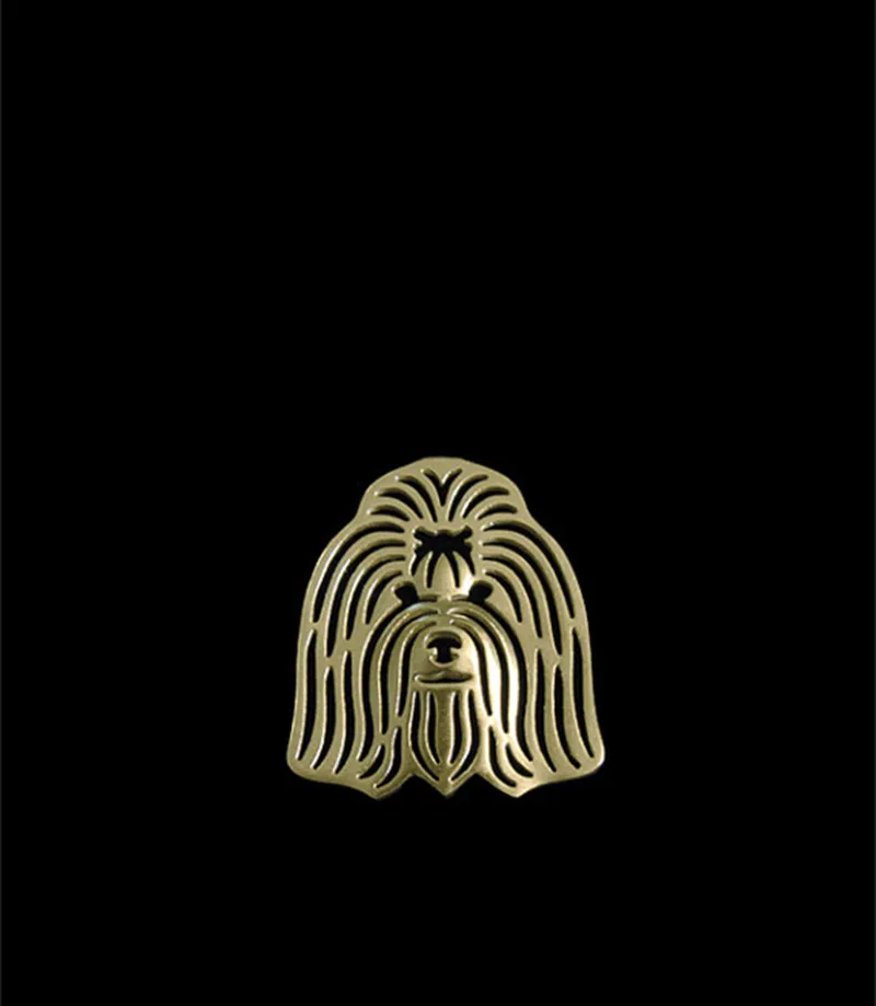 

Women and Men Lapel Pin Coton de Tulear Brooch Trendy