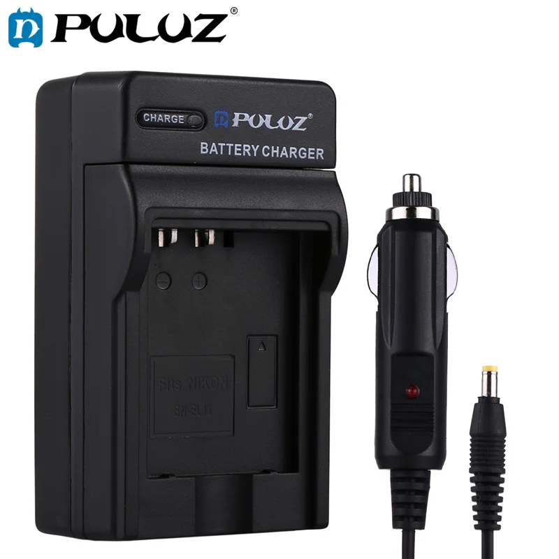 PULUZ Car Charger For Nikon EN EL12 Battery Digital Camera Battery