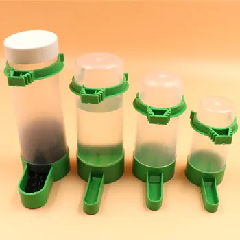 

10 Pcs Bird Pet Drinker Feeder Waterer Clip for Aviary Budgie Lovebird Bird Feeder Farming Equipment Bird Drink Water Bottle