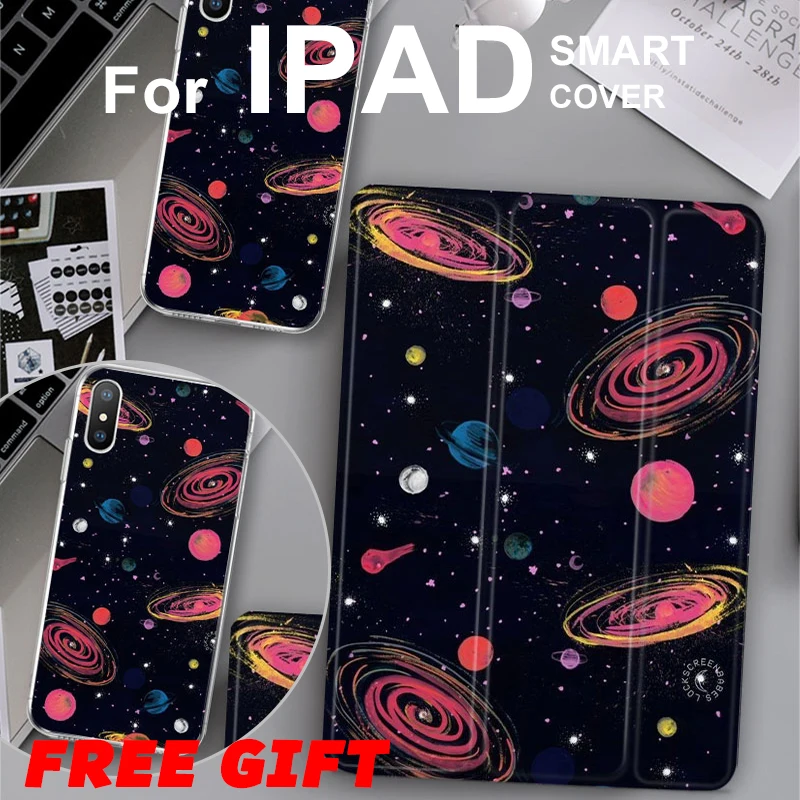 Пространства земли неодимовый магнит откидная крышка для iPad Pro 9 7 воздуха 10 5 Air2