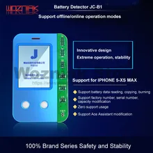 WOZNIAK JC B1 испытательная коробка для батареи для iPhone 5S 6 7 8 X XS MAX состояние батареи срок службы производительность проверка и тестирование