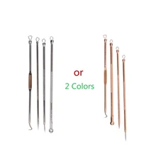 4 шт. игла для удаления прыщей иглы для удаления угрей лечение акне очистка пор акне экстрактор уход за лицом вспомогательные инструменты