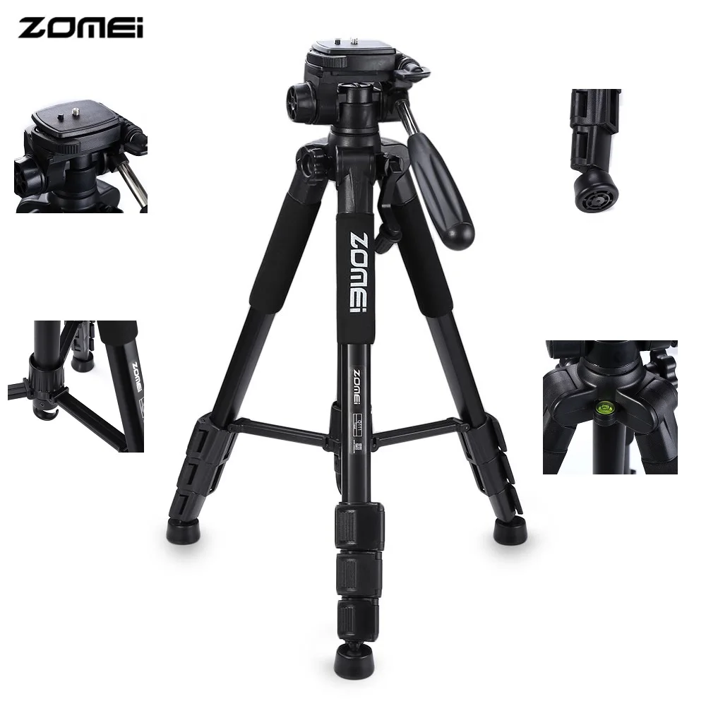 

Zomei Q111 56 inch Lightweight Professional Portable Camera Tripod Travel Aluminum Tripod