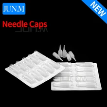 200 шт иглы-наконечники колпачки стерилизация блистерная упаковка Перманентный макияж иглы-Наконечники s 1RT 3RT 5RT 5FT 7RT 7FT
