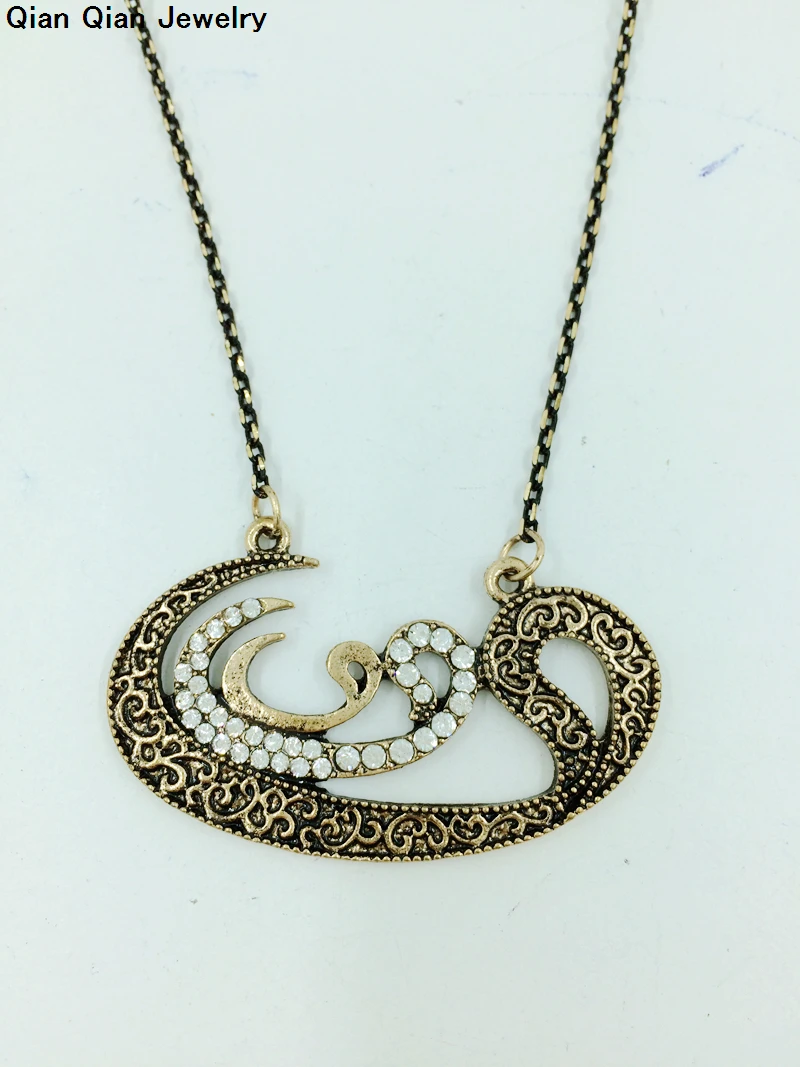 2015 New Vintage Turkish Necklace Women Jewelry Turkey Totems Necklace