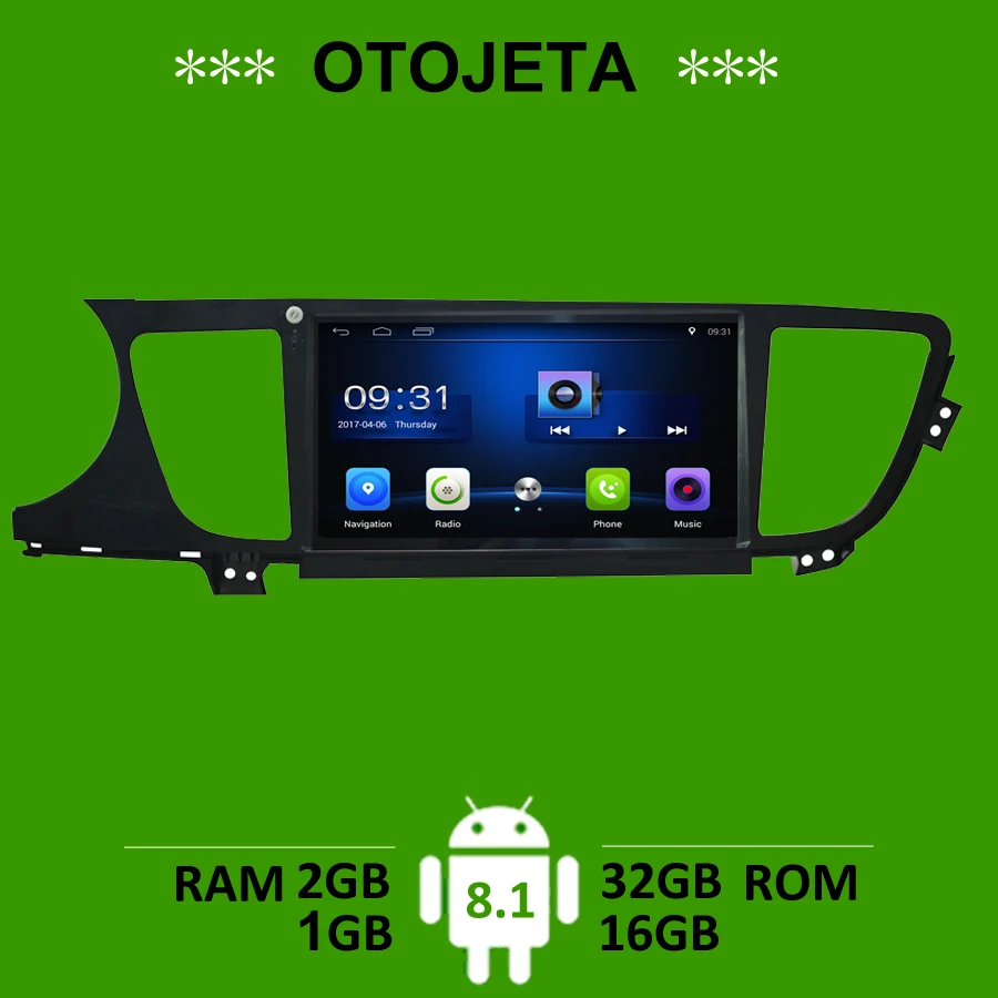 OTOJETA car accessories for Hyundai Mistra radio gps navigation android8.1 stereo bluetooth autoradio recorder FM carplay player