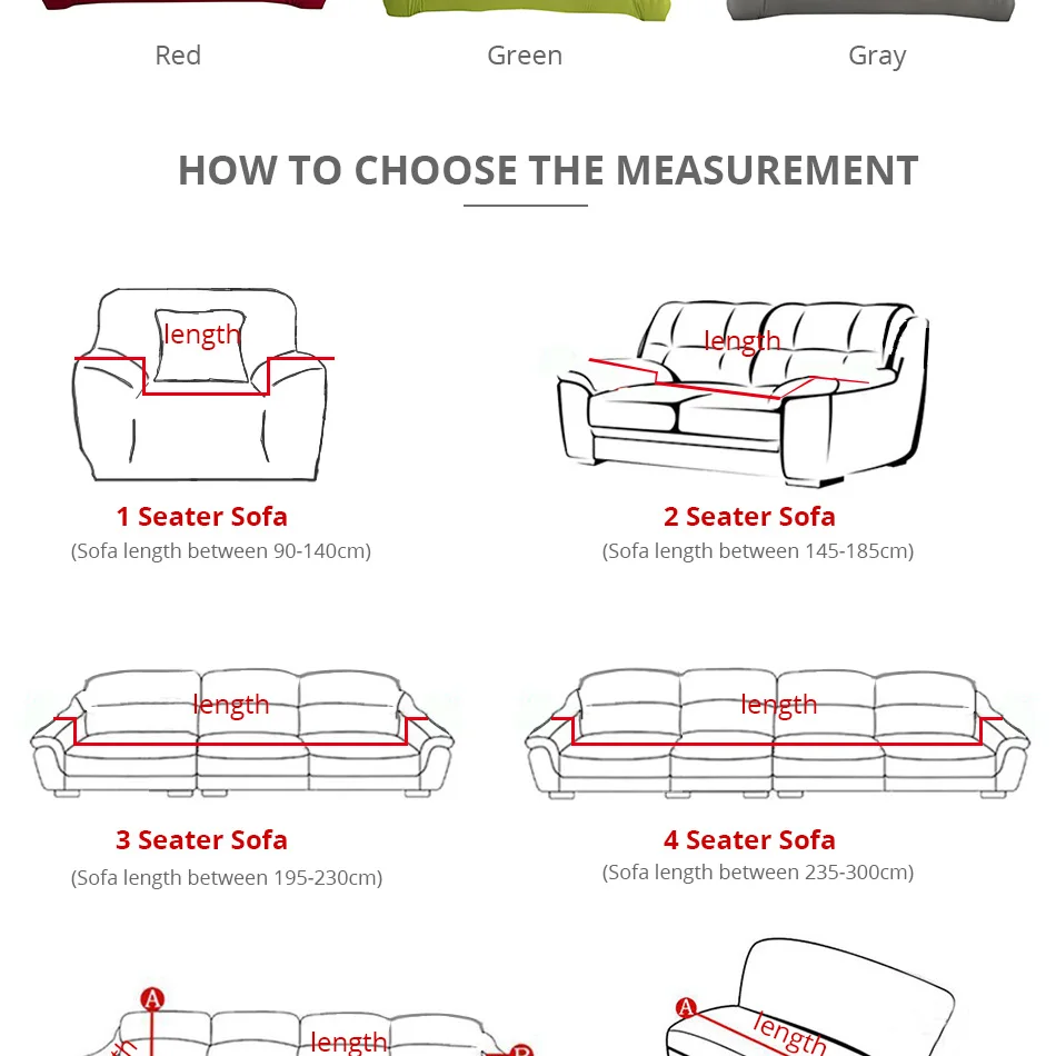 Coqueena™ эластичный чехол для дивана двухместный диван трехместный диван Чехол на угловой своими руками, 1 шт