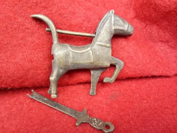 

Old copper door lock of Chinese ancient arts and crafts