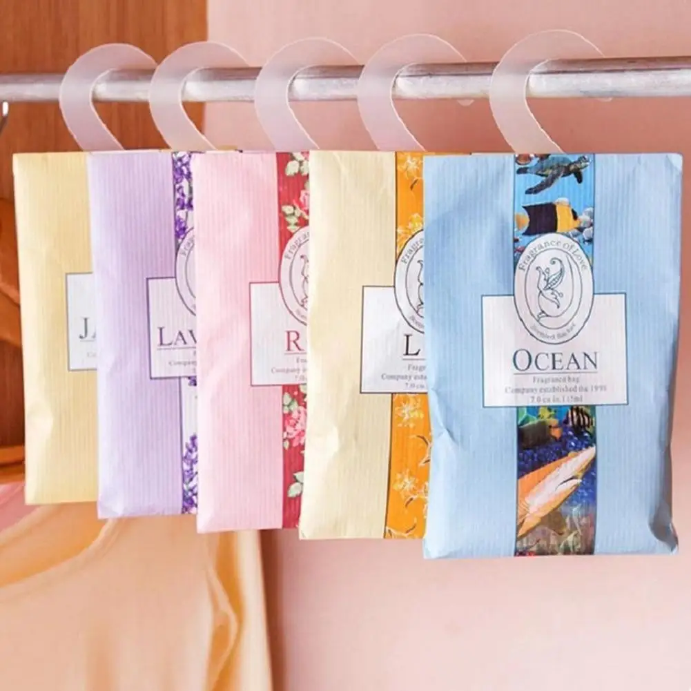 

1Pc Closet Wardrobe Hanging Mothproof Deodorizing Set Aromatherapy Natural Sachet Bag