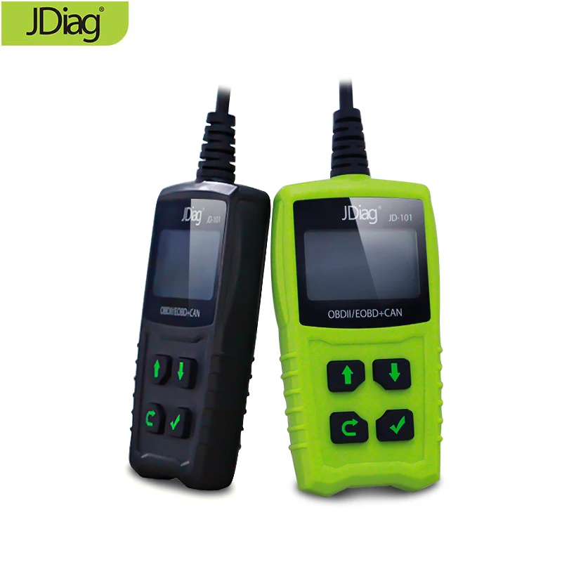 

Newest JDiag JD101 Code Readers Engine Scan Tool Car Diagnostic Tool OBD2 Scanner Automotriz With Battery Test
