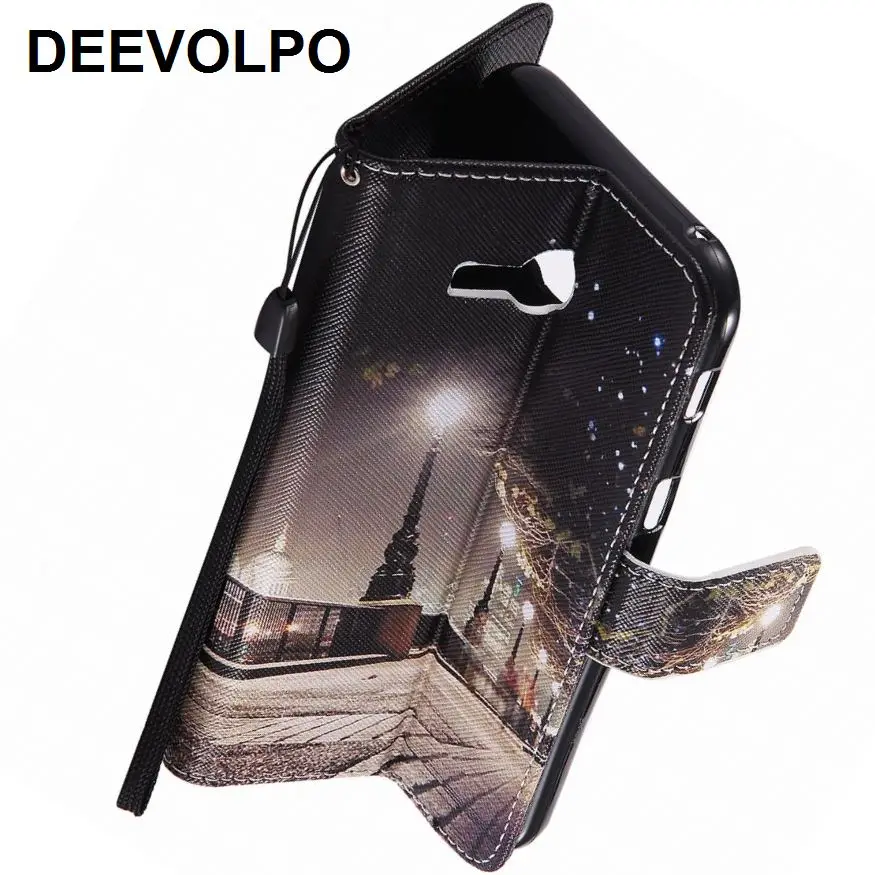 Чехлы книжки DEEVOLPO из искусственной кожи для Samsung G360 G530 A310 A510 чехлы J330 J530 J730 J120 J310 J5