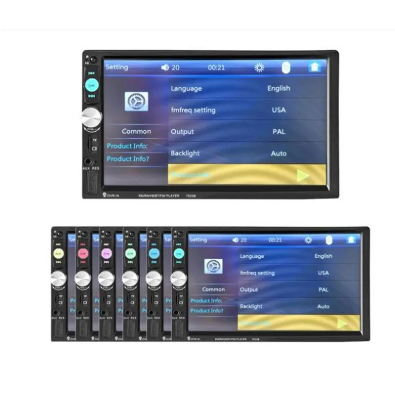 Top Bluetooth Car Stereo Audio In-Dash Aux Input Receiver SD/USB MP5 Player 3 Top Bluetooth Car Stereo Audio In-Dash Aux Input Receiver SD/USB MP5 Player 3
