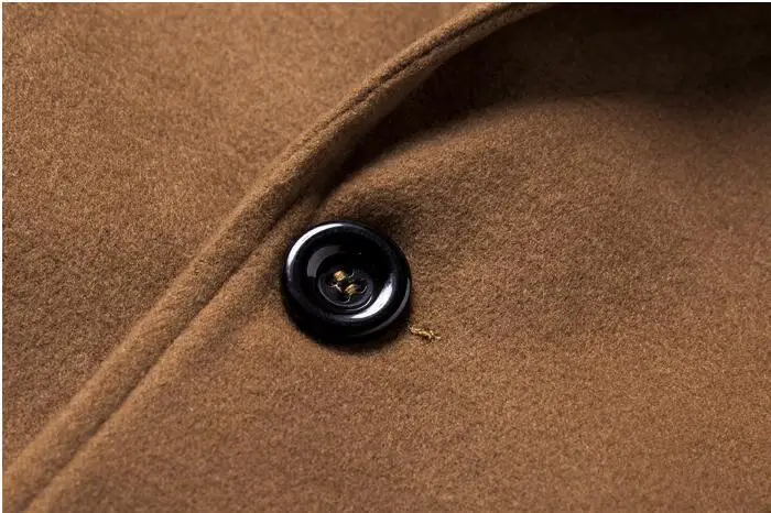 M-xl! длинное дизайнерское шерстяное пальто шерстяная Верхняя одежда мужское свободное шерстяное пальто Мужская короткая Корейская версия пальто мужская длинная секта
