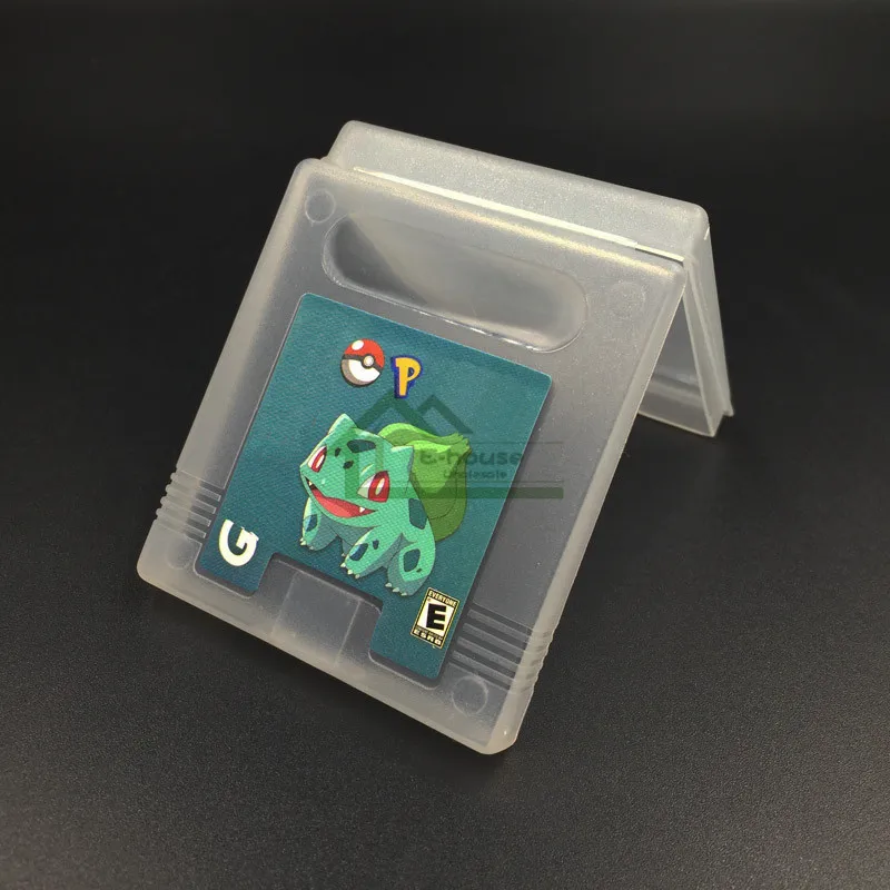 30 шт. для Pokemon Ограниченная серия чехол для картриджей с компьютерной игрой для nintendo Gameboy цвет для GBC GBP GB DMG прозрачное хранение картриджей коробка