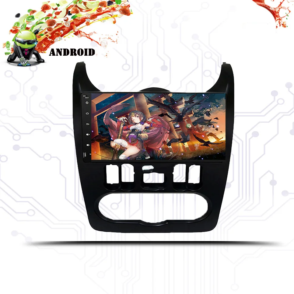 Top Octa Core 9" Android 9.0 Car DVD Player For Dacia Sandero Duster Renault Captur 2 Logan 2008-2012 4G RAM 3/4G GPS Radio Headunit 2