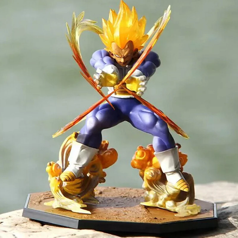

Japanese Anime Vegeta Strong Warrior Finished Goods Action Figure 15 CM PVC Model Toy With Box Collection Doll Toys brinquedos