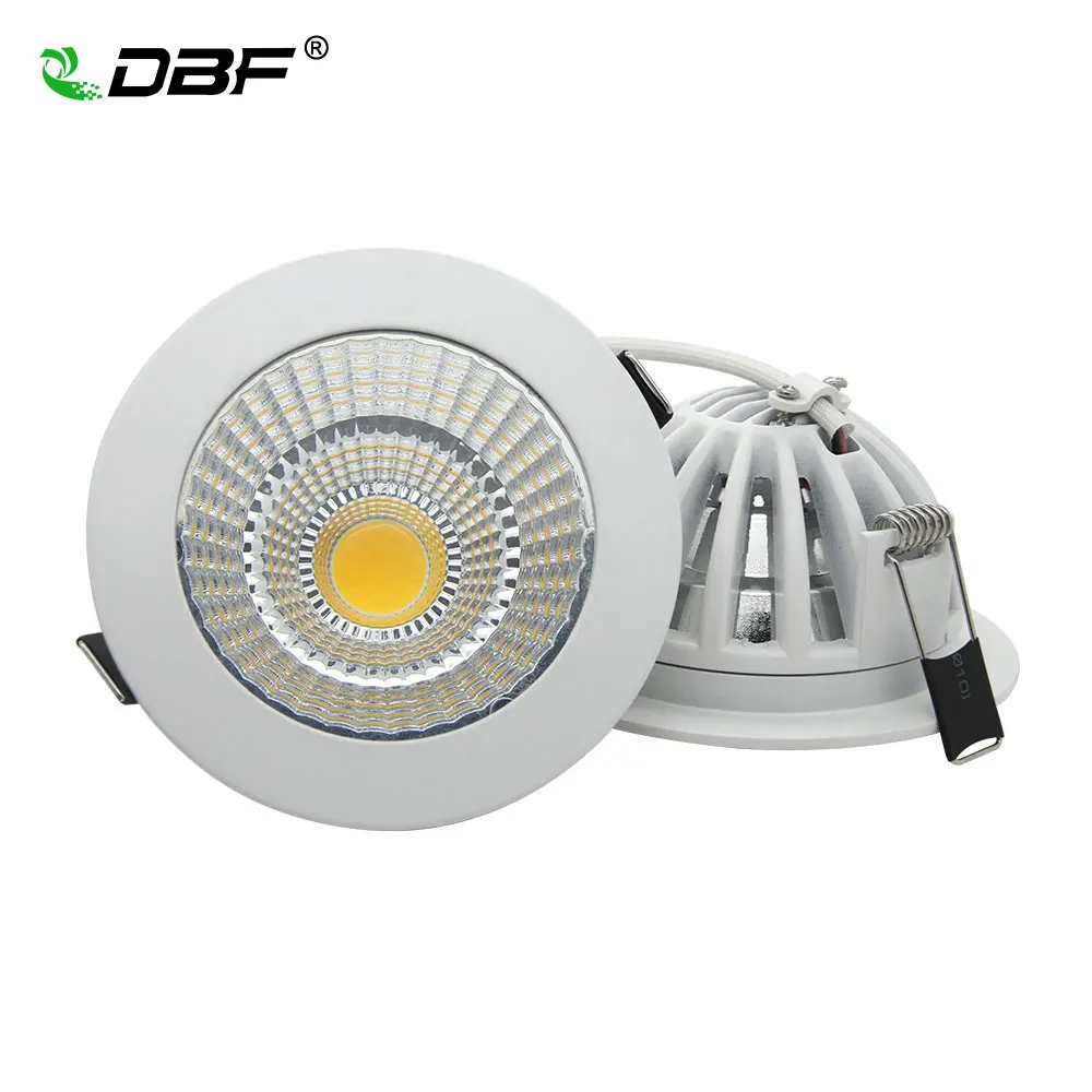 [DBF] Super Bright Dimmable Recessed LED Downlight COB 5W 7W 9W 12W 15W
