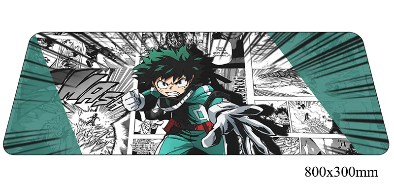 Коврик для мыши Boku no hero academia новый компьютерный геймерский коврик 800x300x2 мм лучший