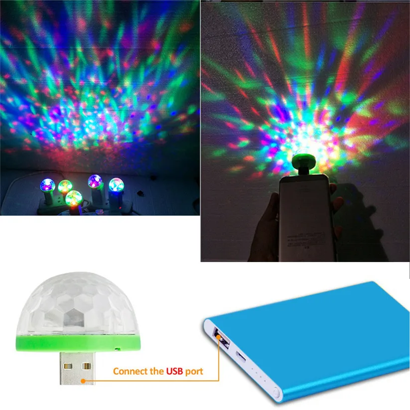 CARPRIE USB мини LED RGB диско сценический свет Вечеринка клуб DJ КТВ Рождество волшебный