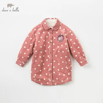 

DBK8346 dave bella autumn baby girls fashion shirt kids clothes baby boutique shirts children high quality top