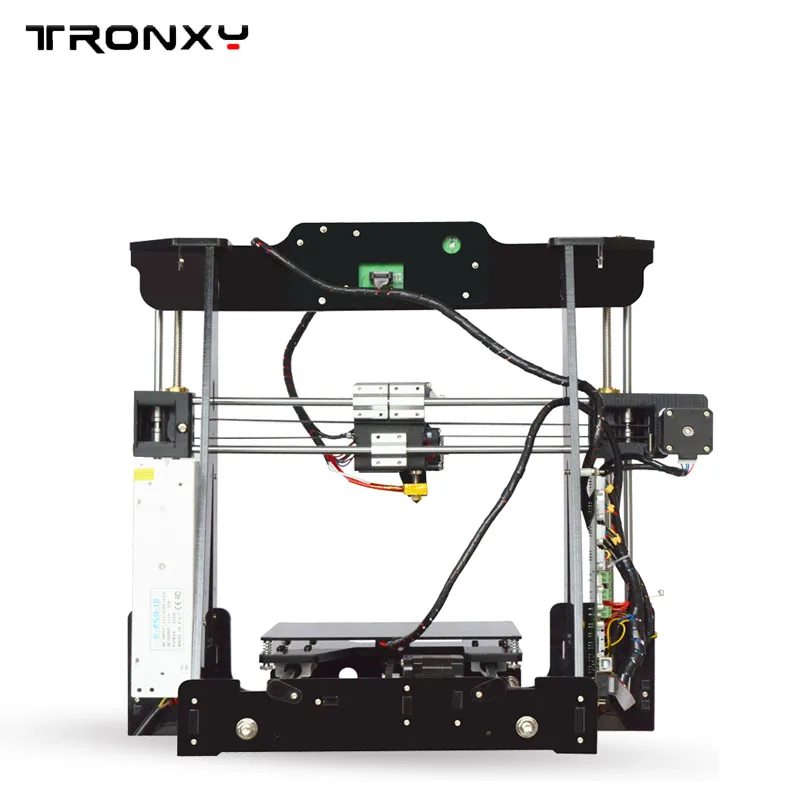 2017 New Big Acrylic Frame Reprap Prusa I3 DIY3D Printer 3D impressora KIT Machine with 1rolls filament LCD Screen 8G SD Card
