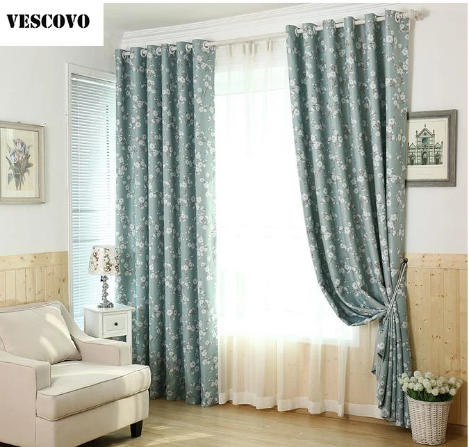 VESCOVO Kitchen Window Curtain Custom Made Blackout