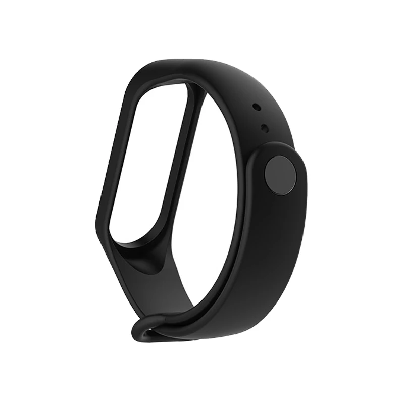 Спортивный ремешок для Xiaomi Mi Band 3 силиконовый Band3 часов M3 умные браслеты