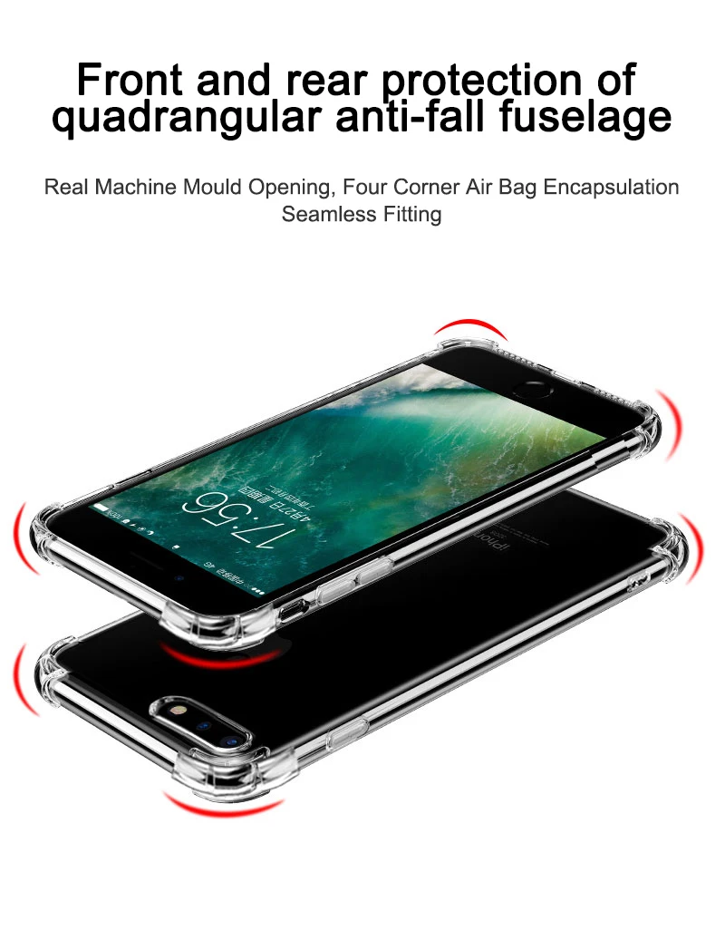 Transparent iPhone case