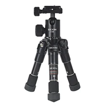 Professional Portable Ultra Aluminum Tripod Compact Desktop Macro Mini Tripod Kit with Ball Head for Canon Nikon DSLR Camera