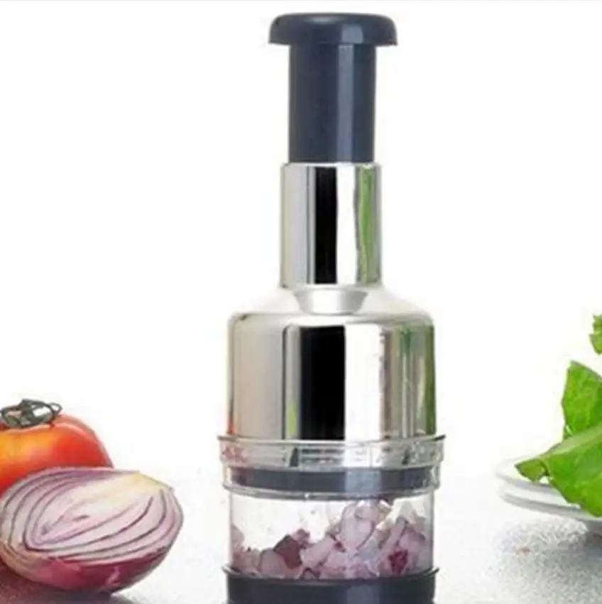 Multi-function Hand-pressed Onion Stainless Steel Acorn Pat Knife CutEco-Friendly Vegetables Garlic Kitchen Utility | Дом и сад
