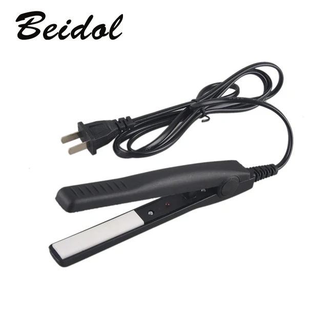 Best Price Professional Mini Travel Black Ceramic Hair Straightener Straightening Irons Flat Iron Hair Styler Tool Hair Care free shipping Best Price Professional Mini Travel Black Ceramic Hair Straightener Straightening Irons Flat Iron Hair Styler Tool Hair Care free shipping