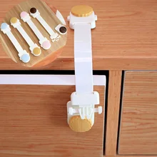 1 шт. высокое качество замки безопасности для детей шкаф двери Ящики Холодильник туалет пластиковый замок уход за ребенком замок безопасности ремень