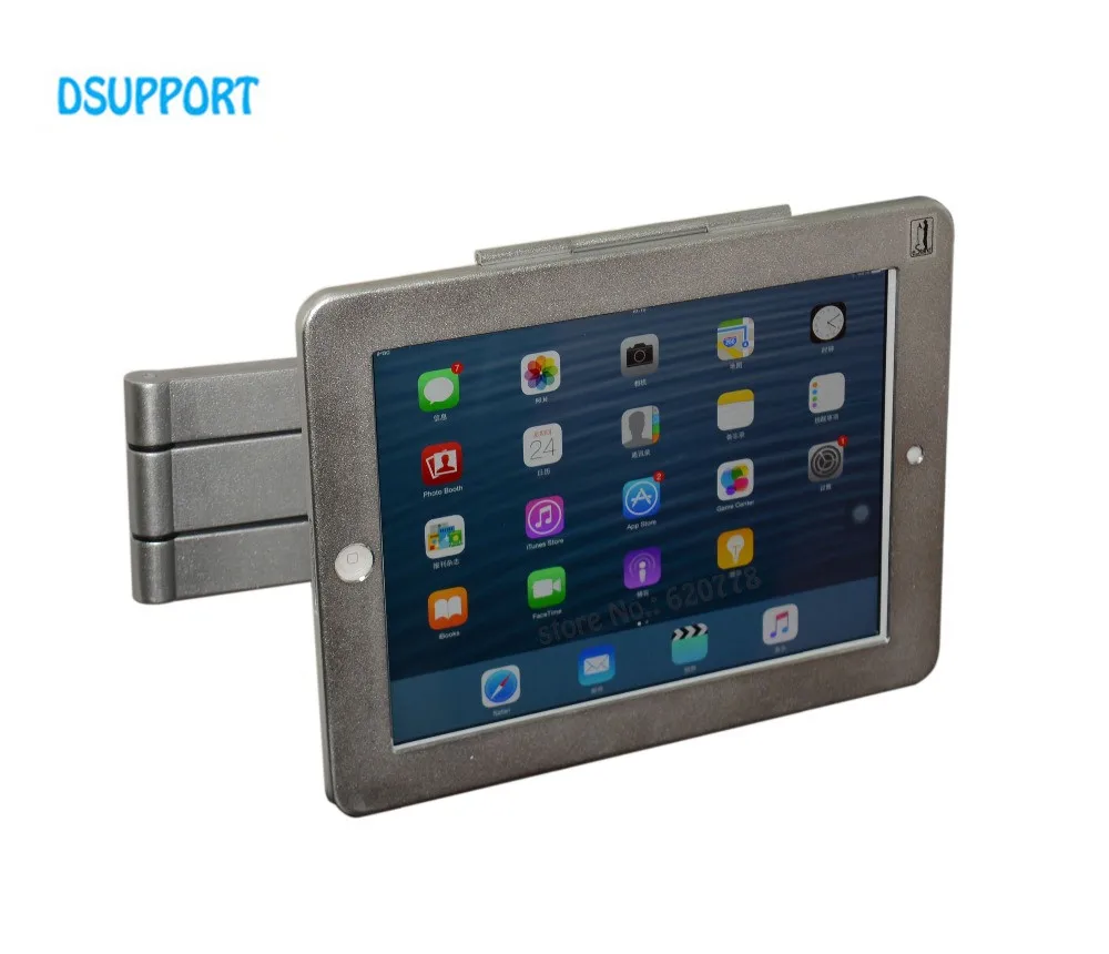 Настенный металлический чехол для iPad 2/3/4/air/pro подставка дисплея держатель