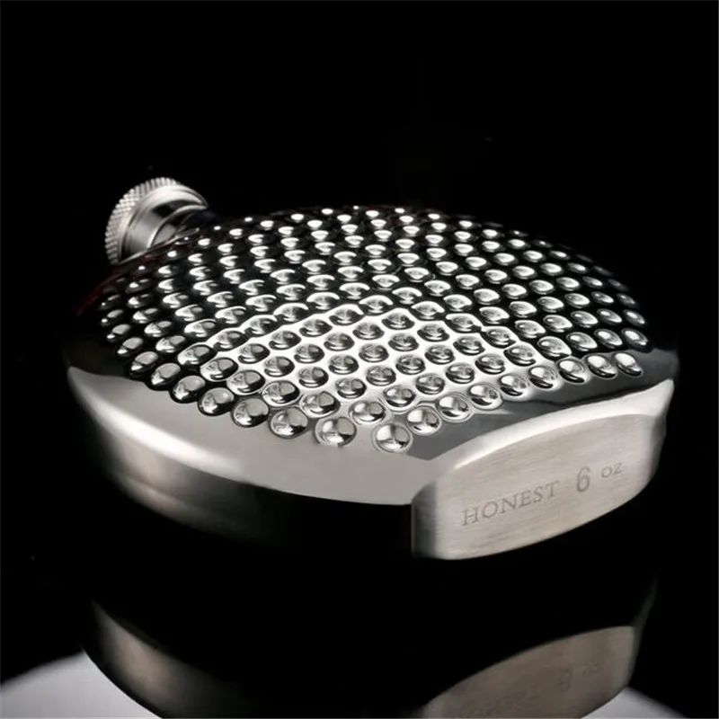 Hip flask Honest HO6OZ SUS 304 нержавеющая сталь с подарочными коробками 6 унций мужской