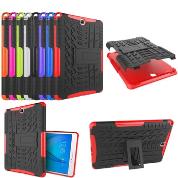 

Shockproof Heavy Duty Rubber Hard Case Cover For Samsung Galaxy Tab A 9.7 T550 T555C Drop Proof Tablet Hard Shell For T551 P550